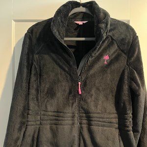 Lily Pulitzer Fleece Womens Jacket with Zipper